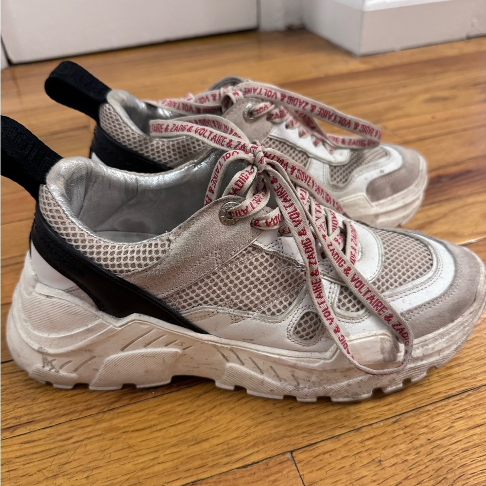 Zadig & Voltaire Platform Chunky Sneakers